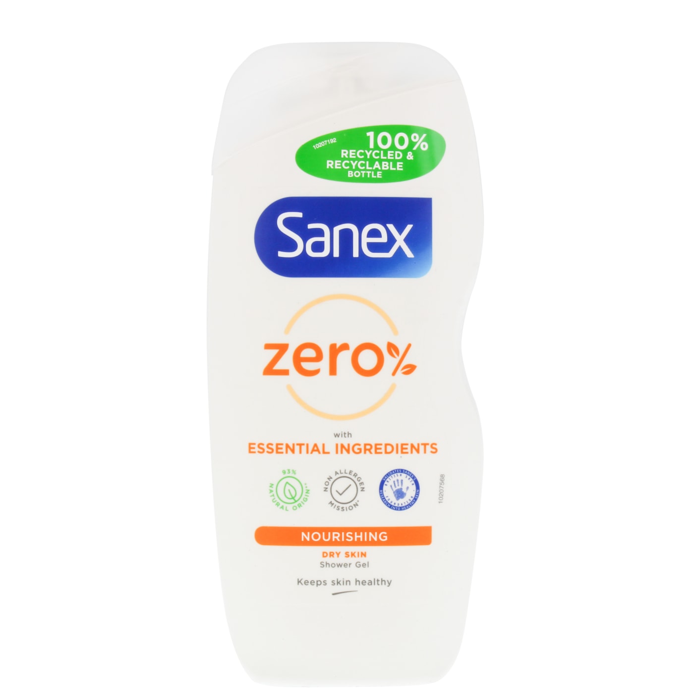 SANEX ZERO% 225ML SHOWERGEL DRY SKIN