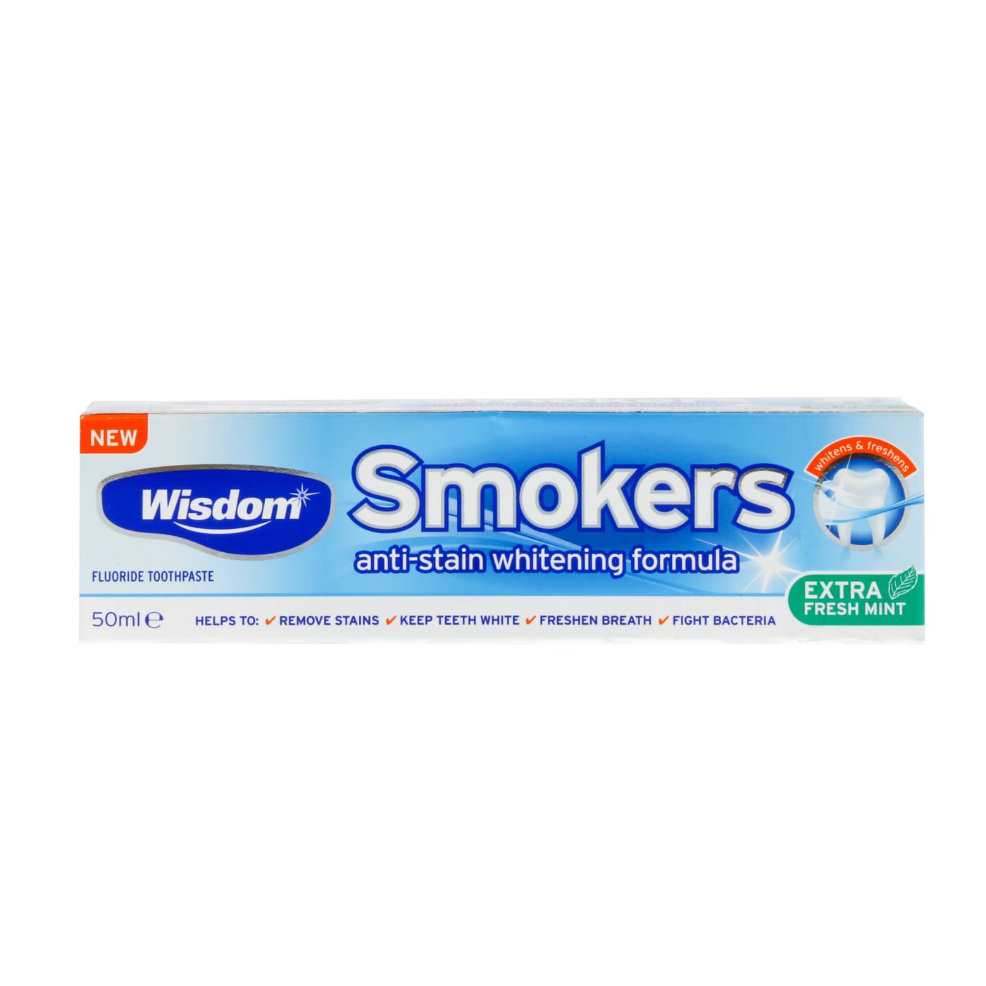 WISDOM 50ML TOOTH PASTE SMOKERS