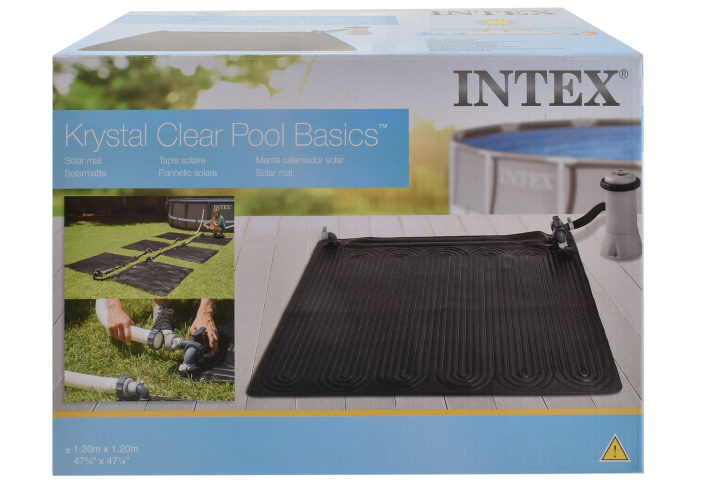 Solar Mat 47" x 47" In Shelf Box - Eco-Friendly Energy Solution