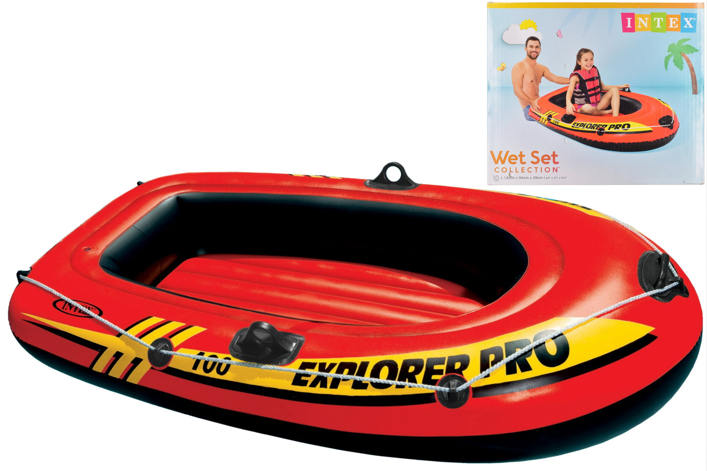 Explore the Waters with the Explorer Pro 100 Boat 63" x 37"