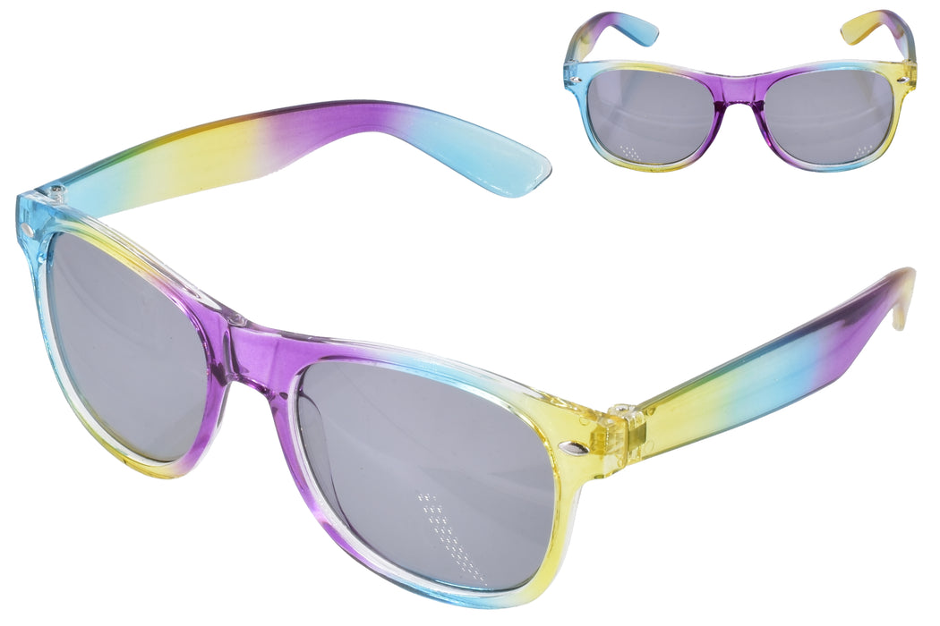 Trendy Kids Plastic Multicolour Frame Sunglasses (3 Assorted Colors)