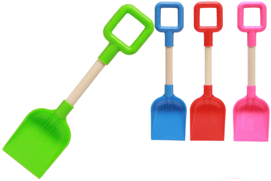 Premium 14" / 35cm Wood Handle Spade - Durable Garden Tool