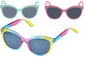 Get Stylish Girls Plastic Cat Eye Rainbow Sunglasses