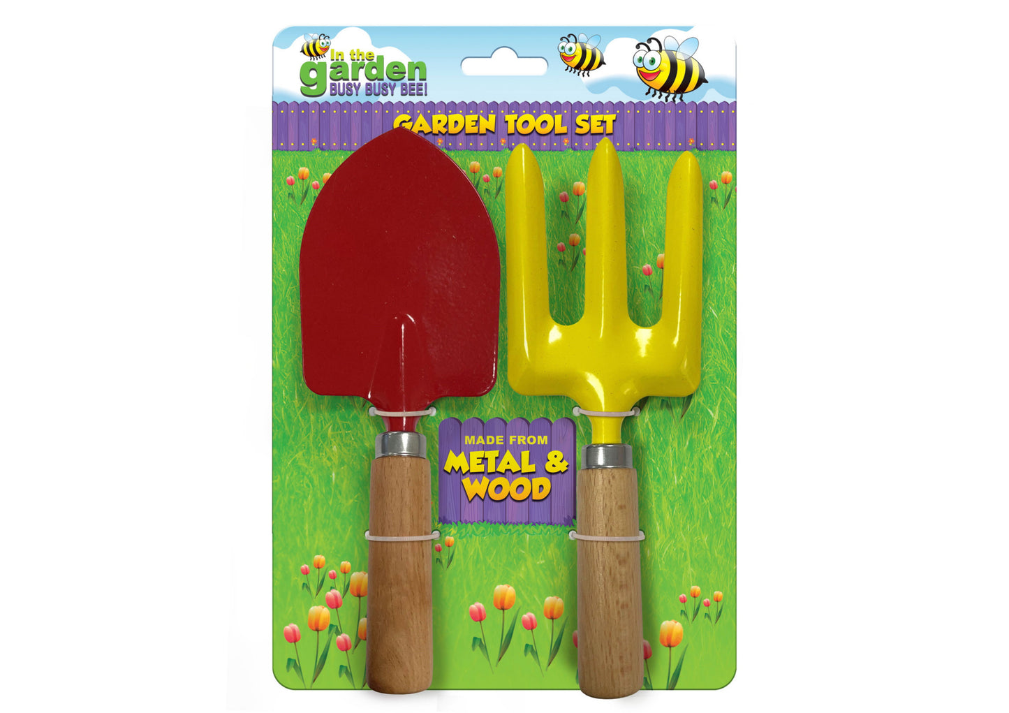 Améliorez votre arsenal de jardinage avec le lot de 2 outils de jardinage en métal – Lot de cartes à attacher