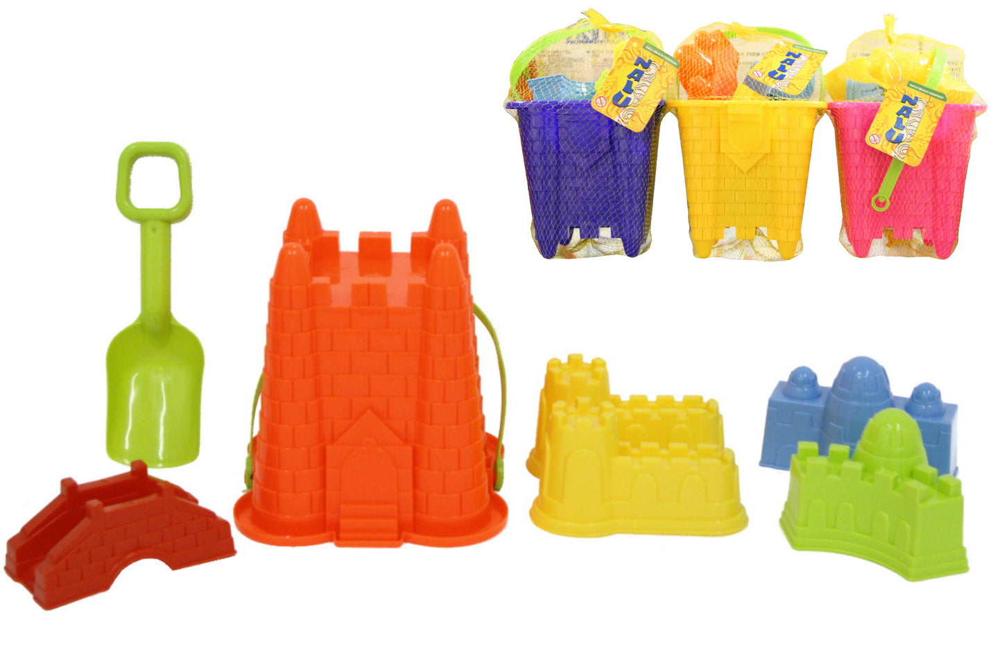 Get Ready for Summer Fun with Our 7pc Bucket & Spade Set