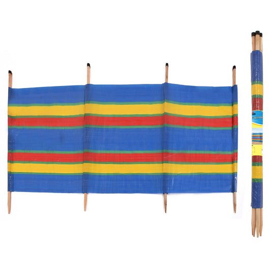 Protect Your Outdoor Haven with our 4 Pole Windbreak (120 x 210cm)