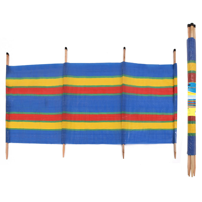 Protect Your Outdoor Haven with our 4 Pole Windbreak (120 x 210cm)