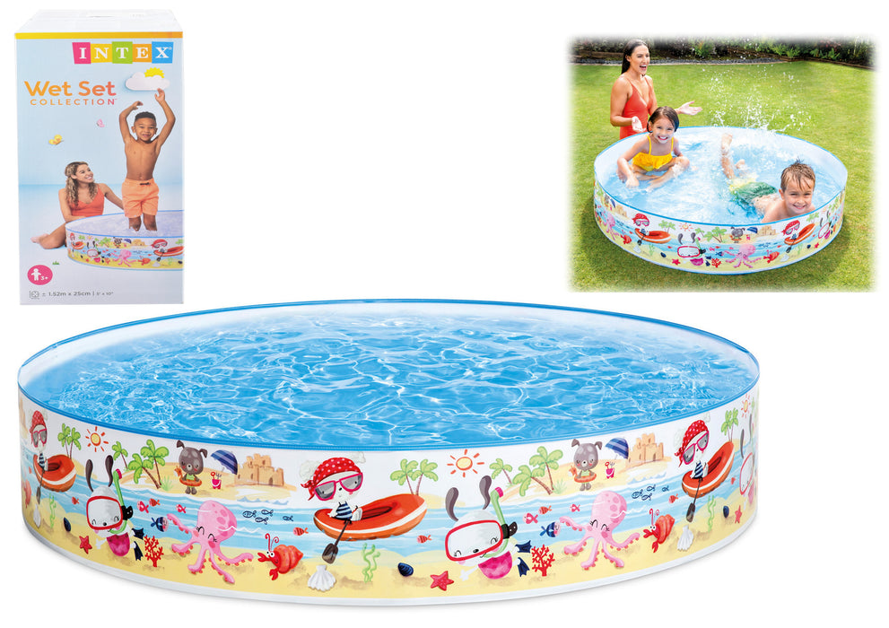 Get Ready for Summer Fun with our Beach Snapset Pool - 5' x 10