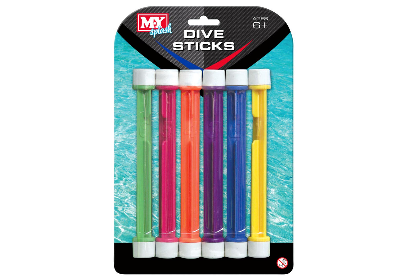 Améliorez le plaisir de la piscine avec les bâtons de plongée M.Y 6pc | Ensemble de jouets de plongée pour enfants