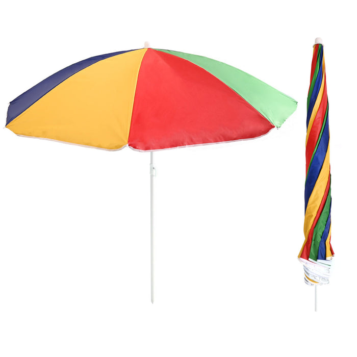 Enjoy Shade in Style with Our 34-Inch UV Beach Parasol
