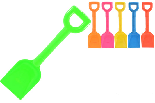 High-Quality 10" / 25cm Plastic Scoop Spades for Efficient Gardening