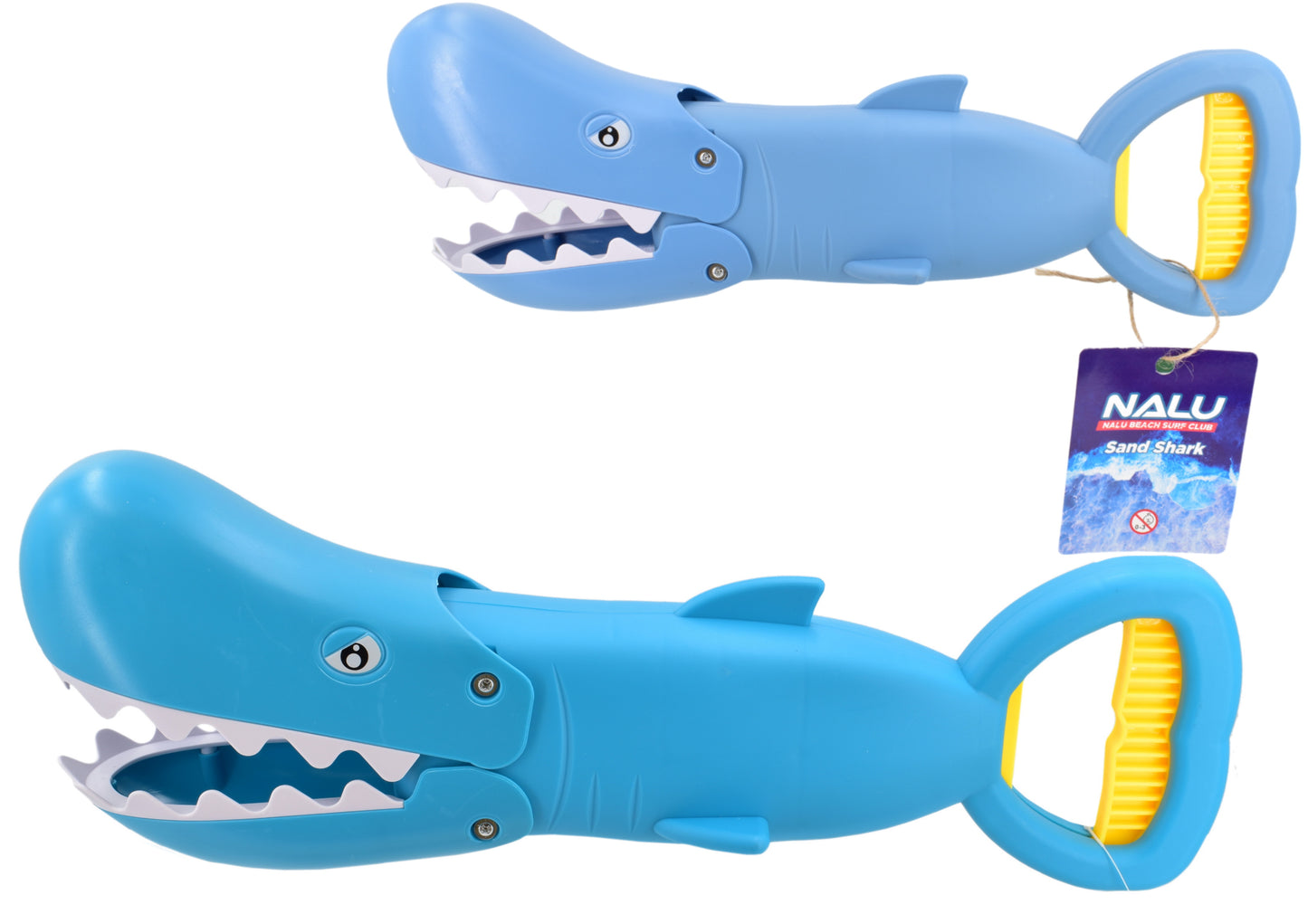 Mieux vaut tenir que courir avec les pinces à sable requin : « Nalu » – 2 paires assorties pour un plaisir de plage ultime