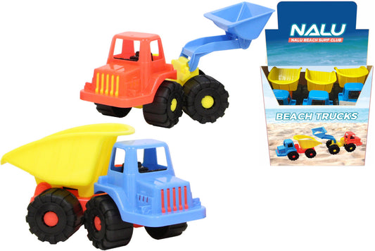 Get Playful with Plastic Trucks!  - 'Nalu' Display Box Included