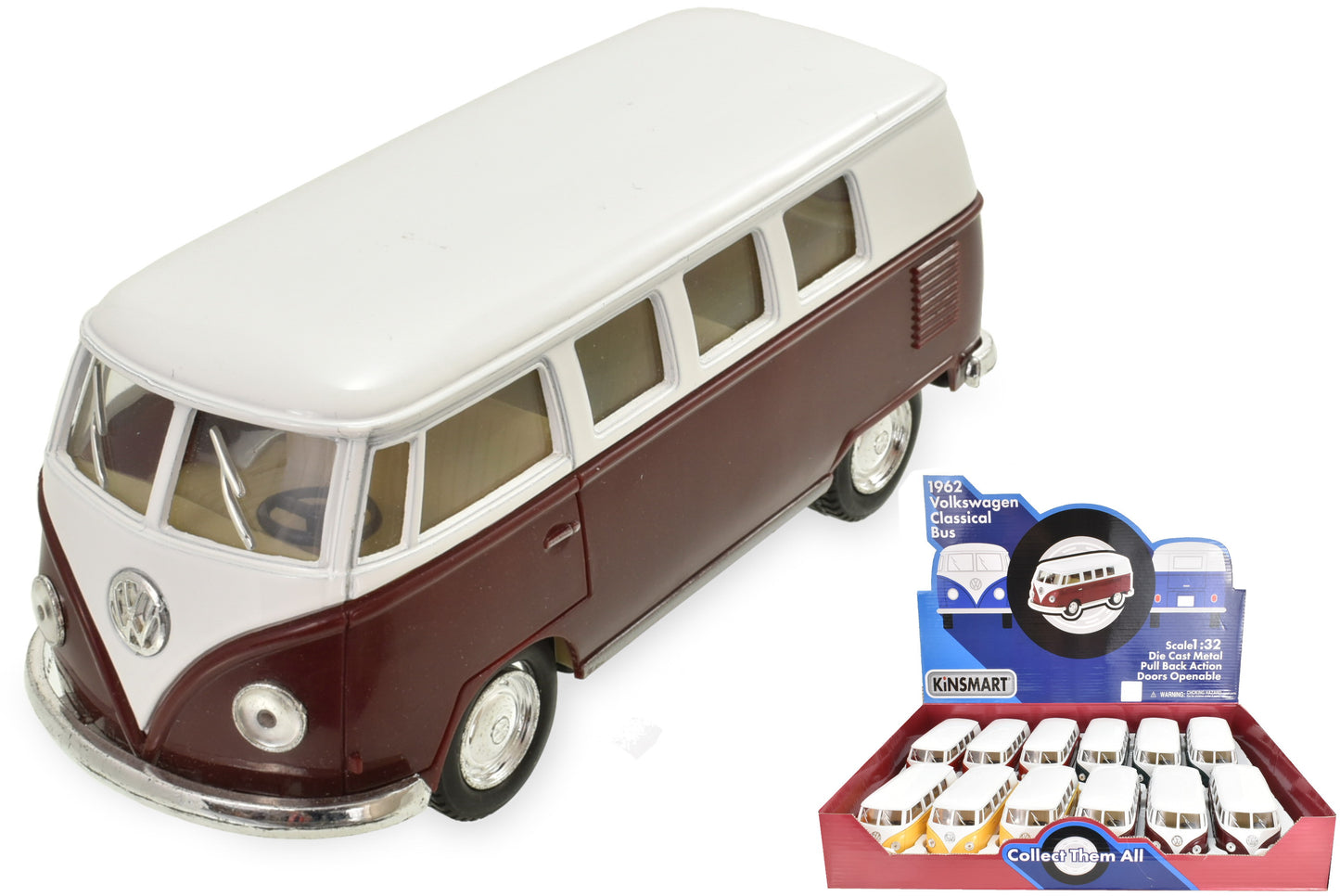 Volkswagen Combi D/C authentique à l'échelle 1:32 | Édition limitée collector