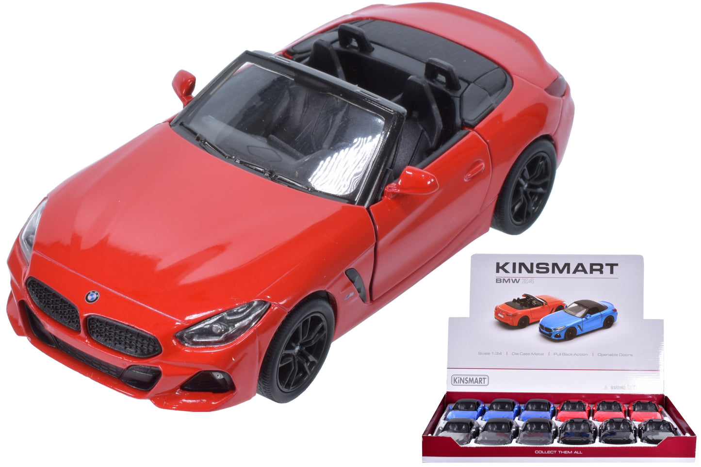 1:34 Scale Diecast BMW Z4 Model - Authentic Collectible for Car Enthusiasts