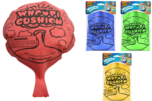 Get a Giggle with Our 8" Large Whoopee Cushion - Assorted Colors