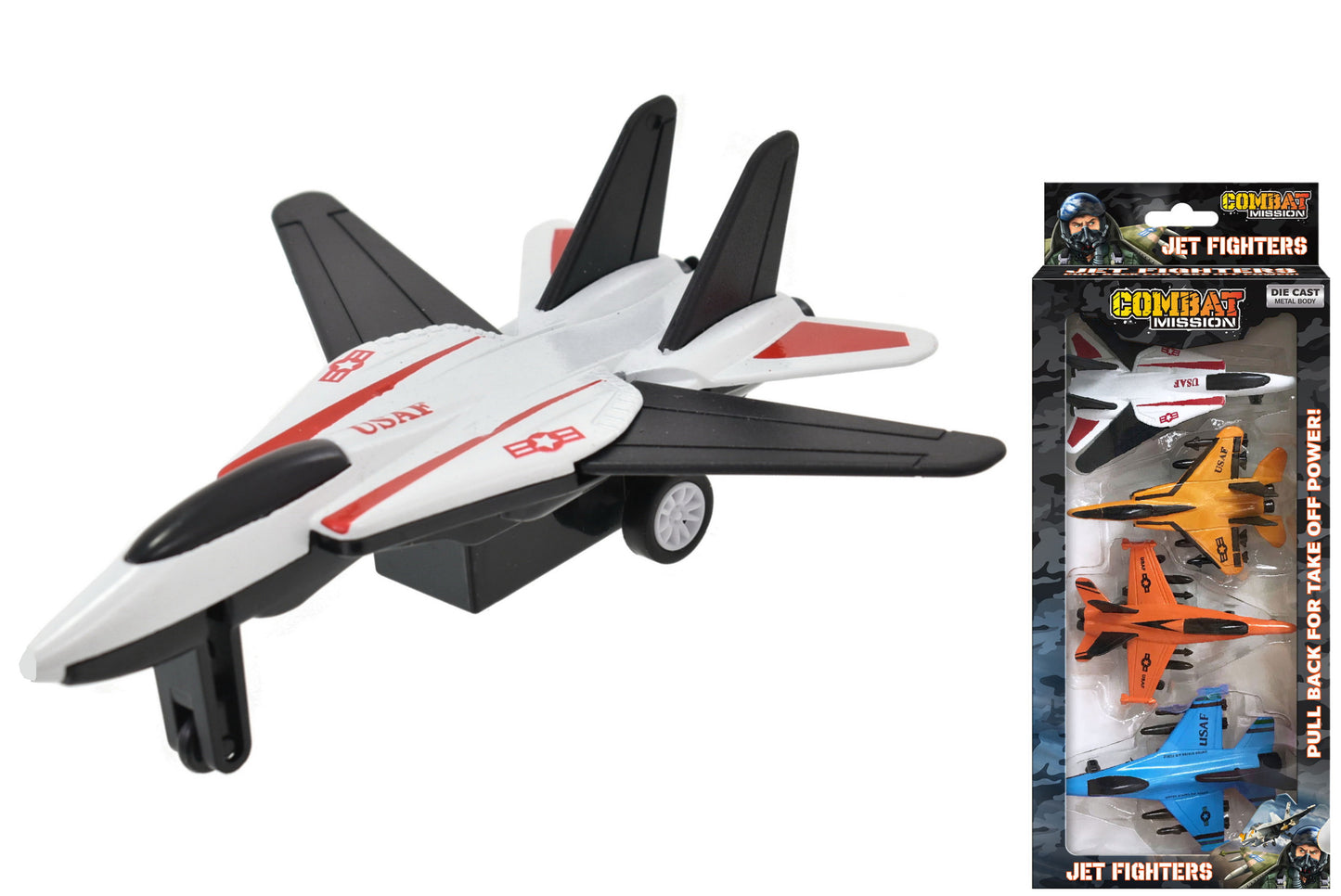 Explorez le ciel avec les avions D/C - Lot de 4