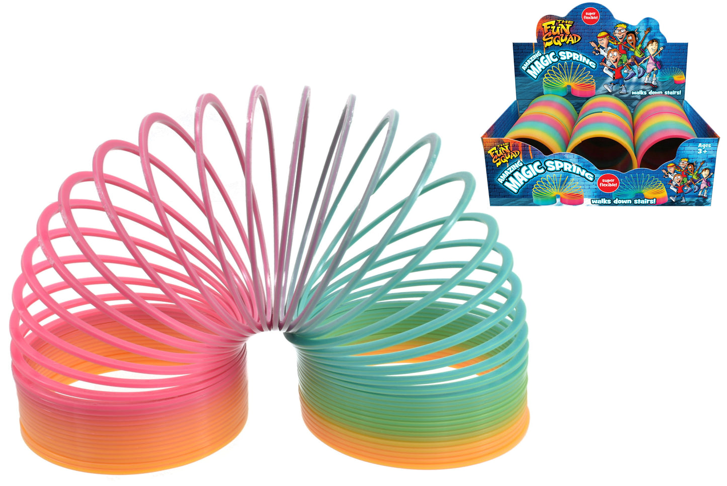Le Ressort Magique Enchanté 10 cm dans sa boîte de présentation - Parfait pour le divertissement des enfants