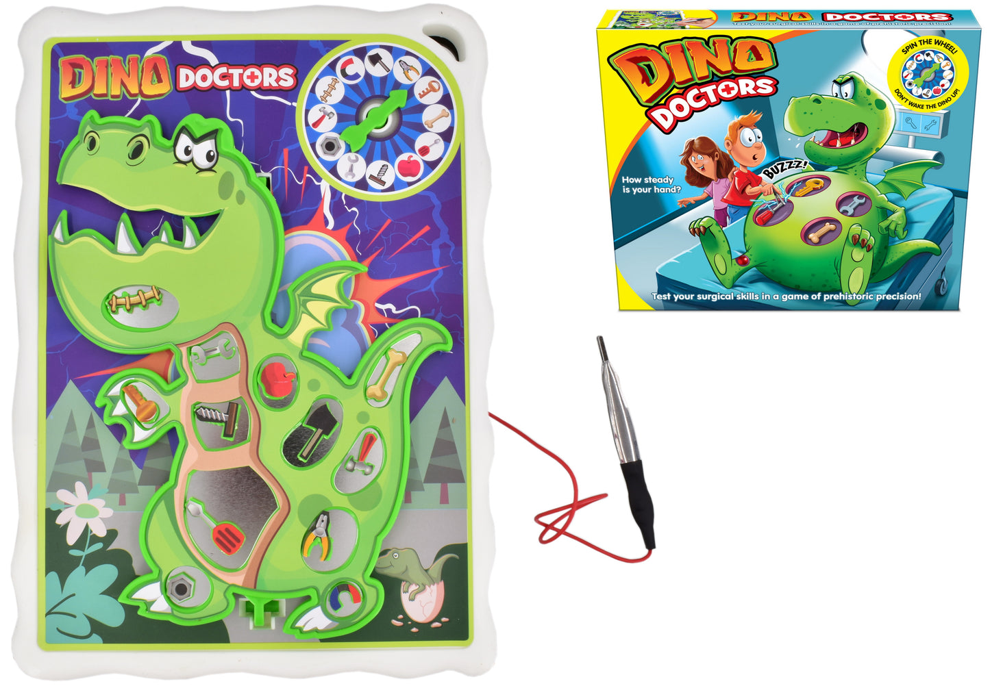 Jeu Dino Doctors - Boîte de Couleurs : Jouet Éducatif Amusant pour Enfants