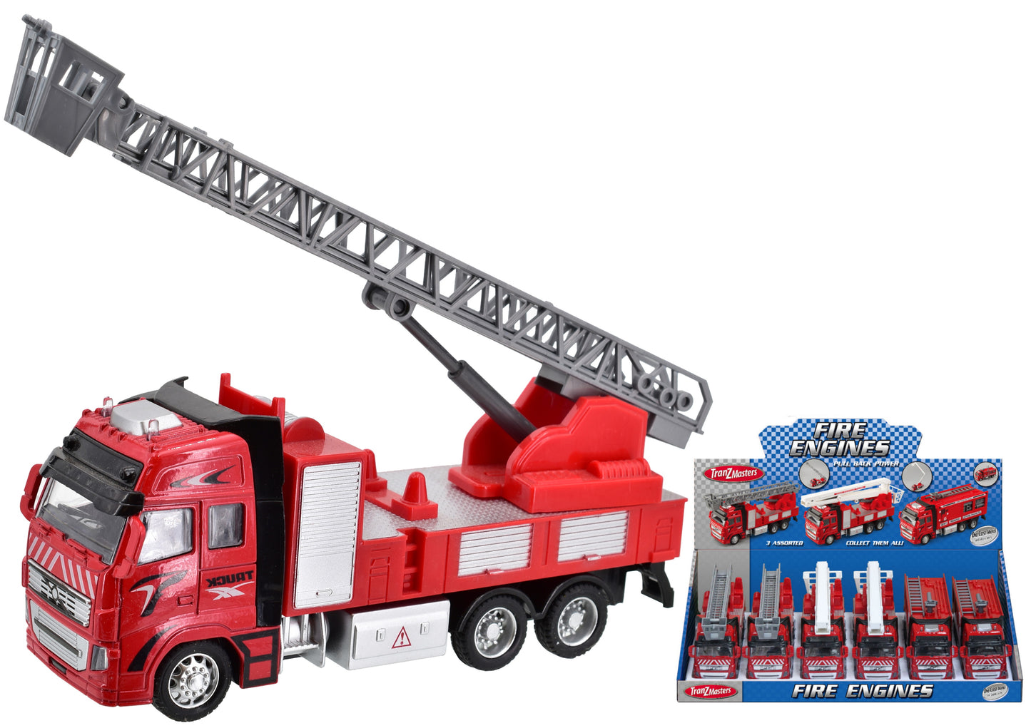 les derniers modèles de camions de pompiers CC - Trois modèles assortis disponibles