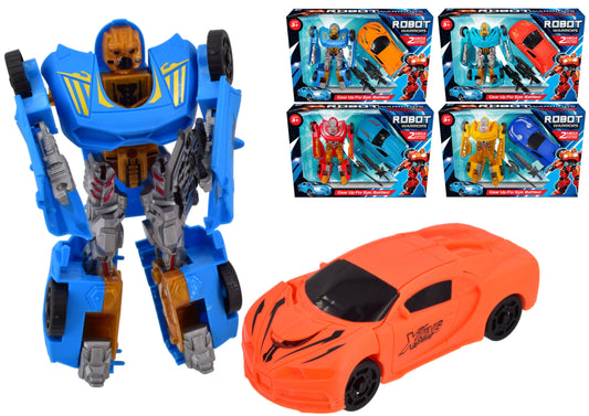 Transform Your Child's Playtime with Robot Warrior 2pc Set - Wbx