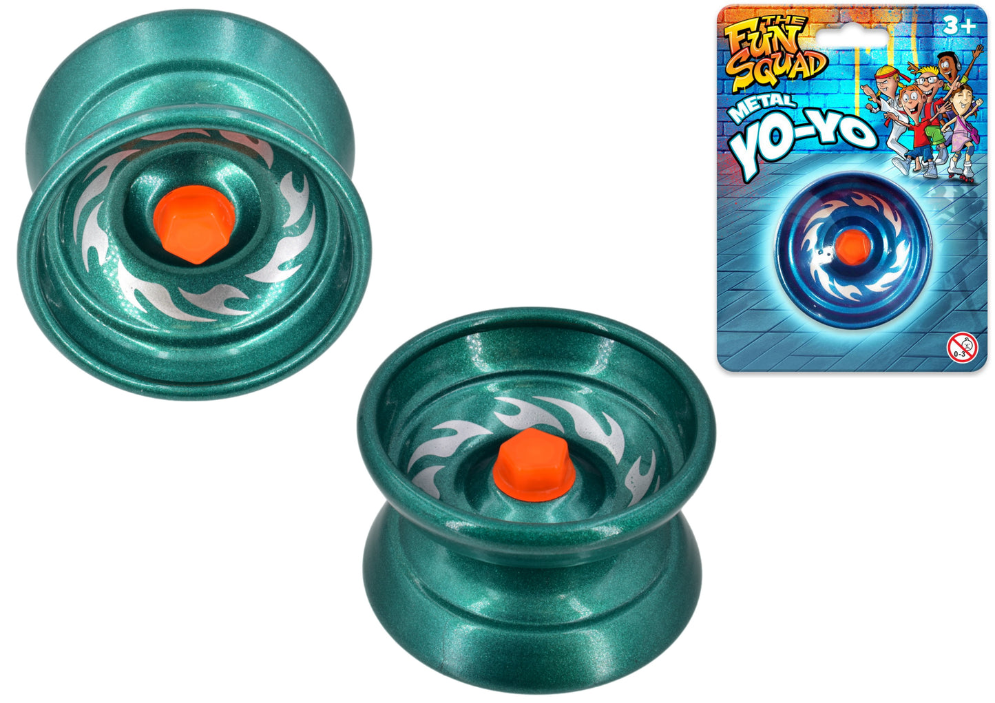 Préparez-vous à vous amuser : yo-yos en métal assortis par « Fun Squad »