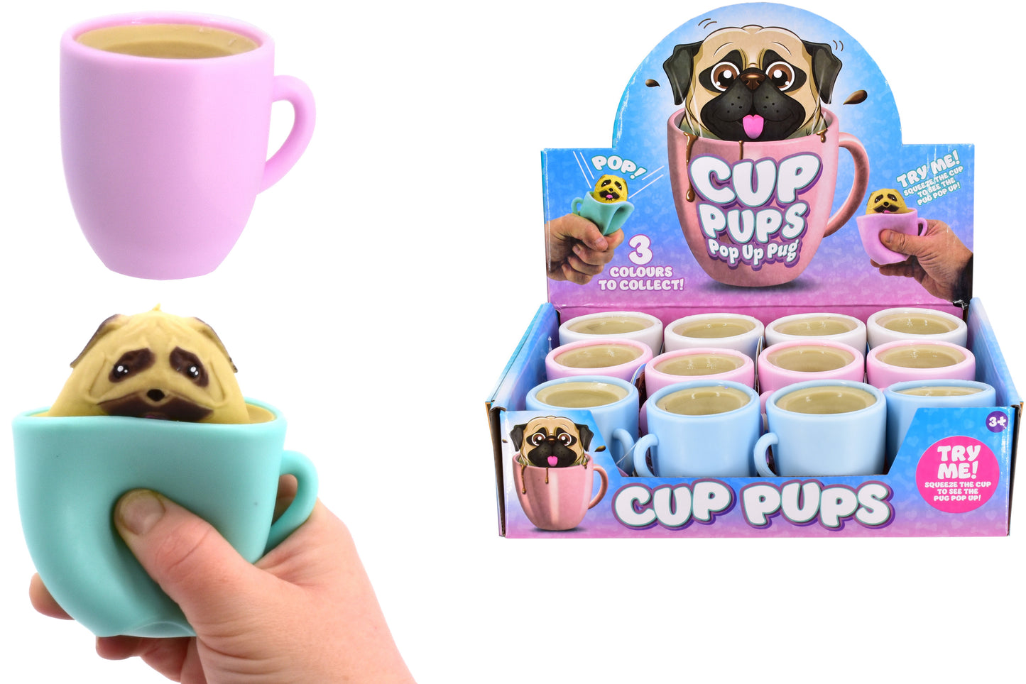 Cup Pups : d'adorables coffrets présentoirs pour les amoureux des chiens