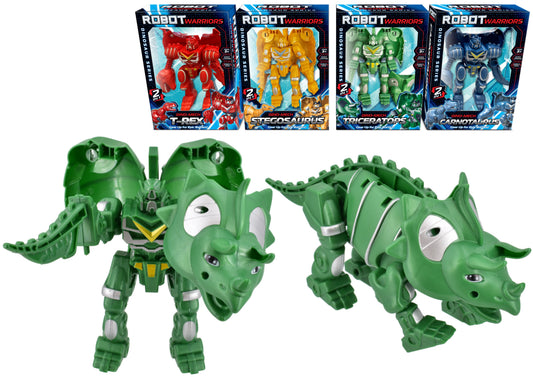 Discover Dinosaur Robot Warriors - 4 Assorted Models | WBX Store