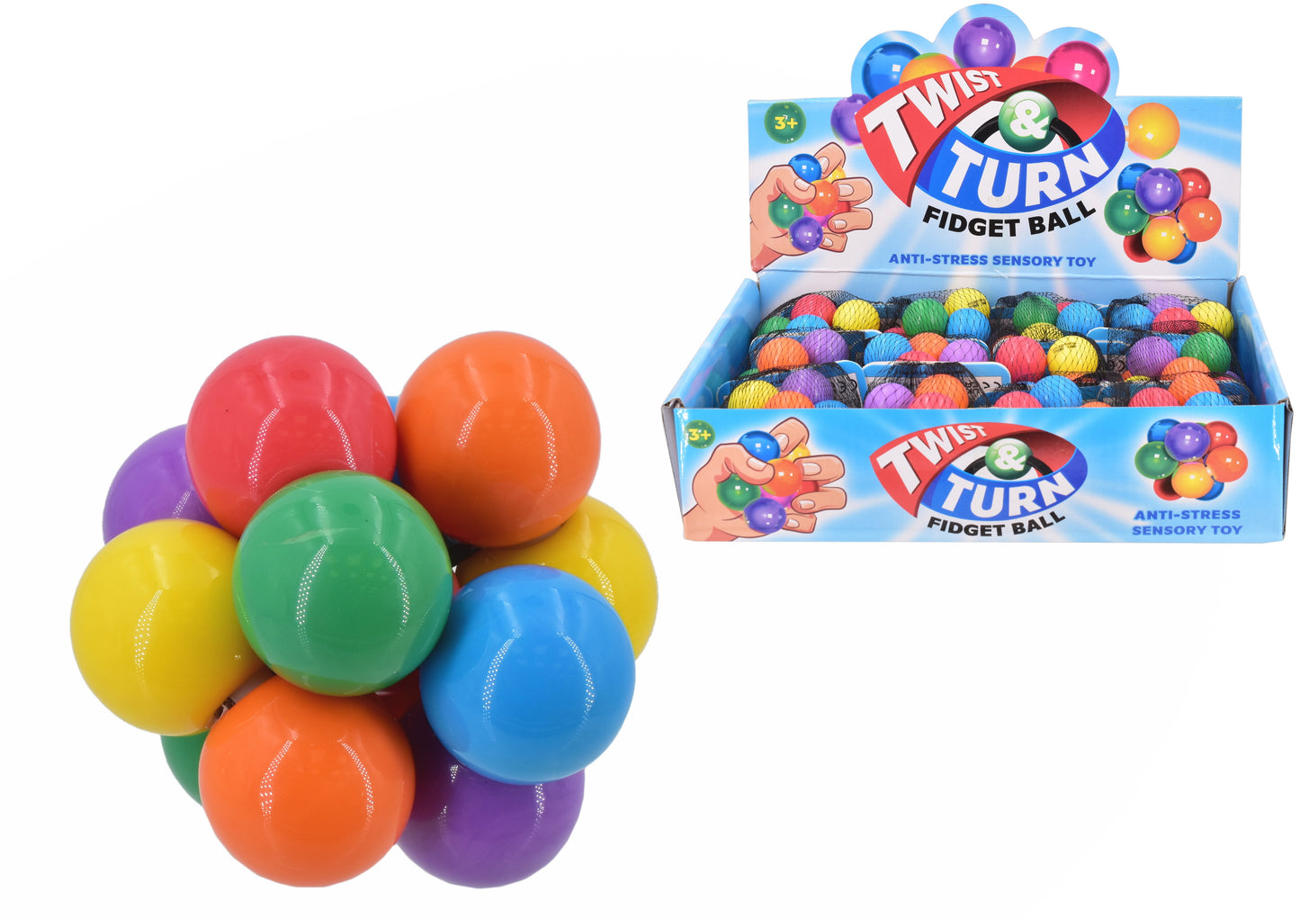 Twist And Turn Fidget Ball - Engaging Sensory Toy