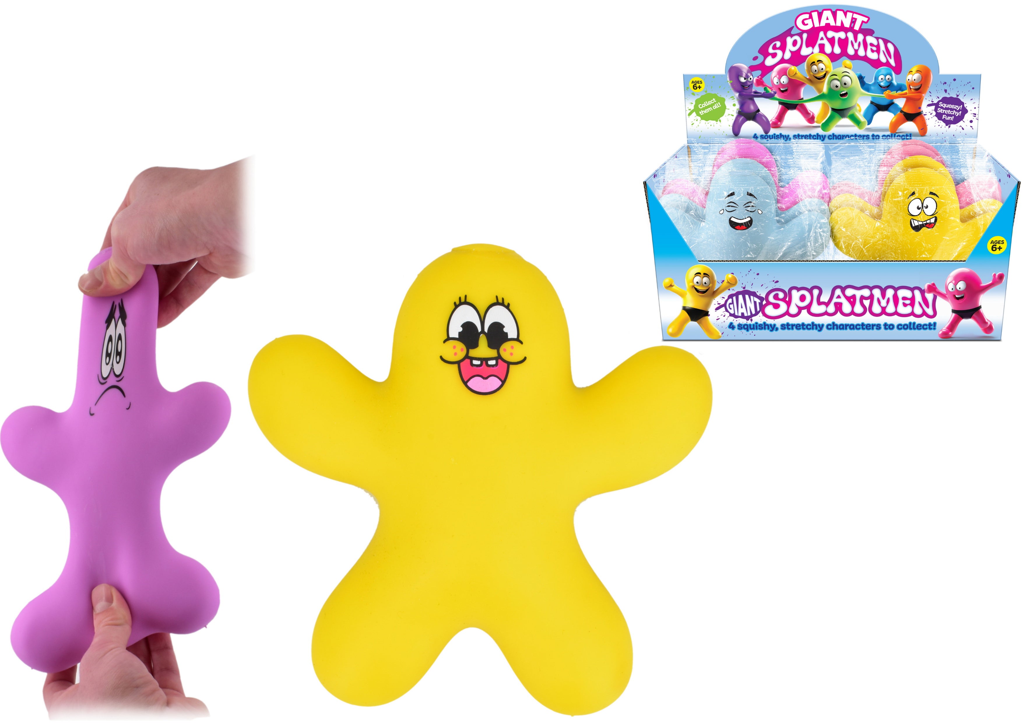 the Best Large Splat Men: 4 Assorted Designs in Display Box – Coopers ...