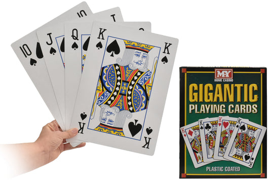 Giant Playing Cards A4 Size -