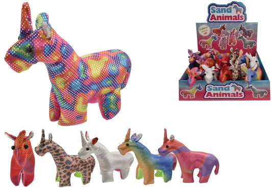 Adorable 11cm Unicorn Sand Animal - Perfect Gift for Unicorn Lovers