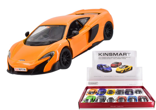 the Exclusive 5" D/C McLaren Collection: 3 Model Display Box