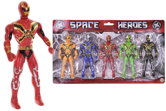 Collectible 5pc Action Figures on Blistercard