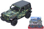 1:34 Scale Diecast 2018 Jeep Wrangler Camo - Authentic Model for Collectors