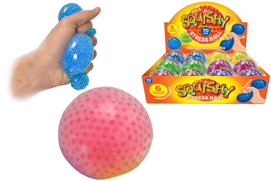 7cm Squishy Ball: Soft Stress Relief Toy in Display Box