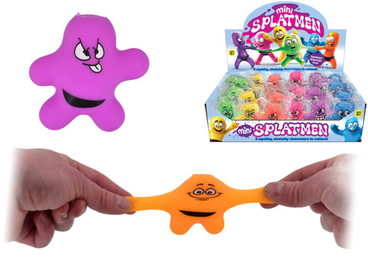 Mini Splat Men - Display Box: Collectible Fun for All Ages