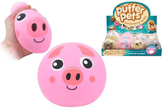 Colorful 90mm Animal Puffer Balls | Assorted Characters