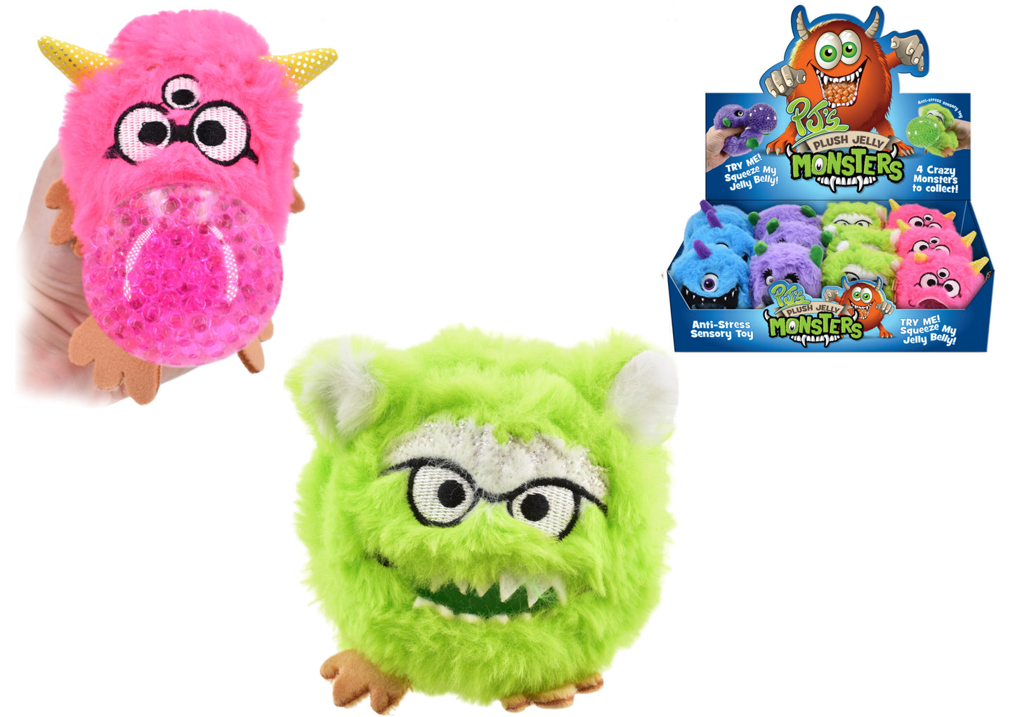 Discover Fun Plush Jelly Squeezers