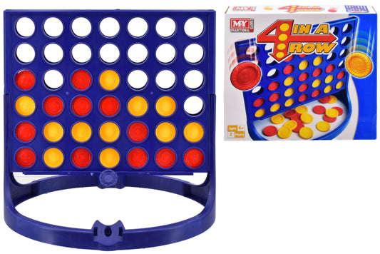 KandyToys Line Up 4 in a Row Game Assorted