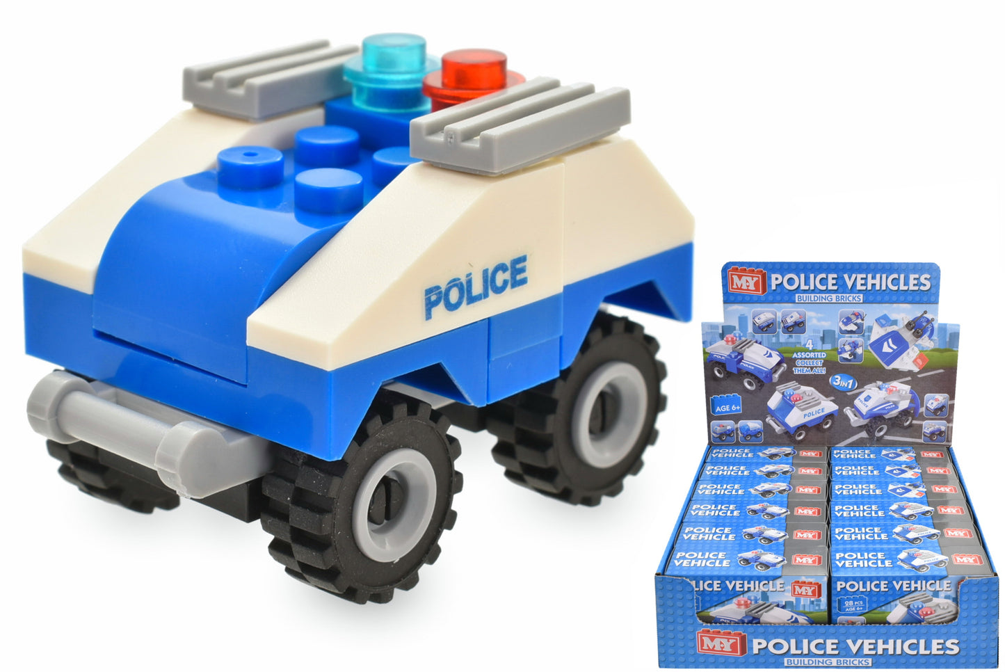 Découvrez des ensembles de briques de véhicules de police passionnants pour les enfants