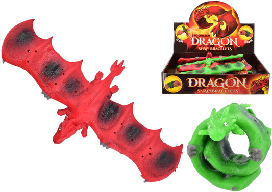 Explore Trendy Dragon Snap Bracelets: 2 Assorted Styles