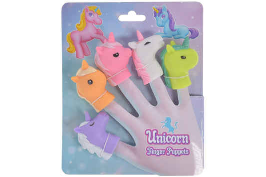 Magical Unicorn Finger Puppets - Enchanting 5pc Set
