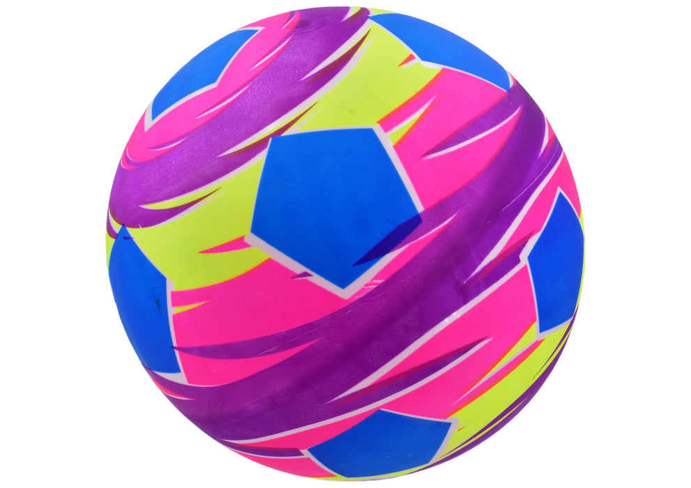 Vibrant 9" 80g Neon Colour Football - Deflated  Brighten Up Your Game