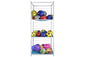 Score Big with Our 3 Tier Plastic Football Stand  Perfect for Displaying Memorabilia