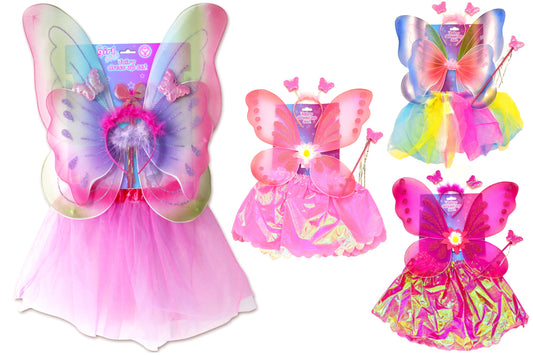 4pc Child's Fairy Dress Up Set - Perfect for Playtime Adventures