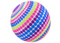 Premium 9" 80g Hot Colour Dot Football - Deflated