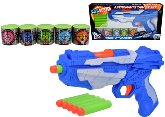 Astronaut Can Buster Gun Set: Fun Space-Themed Toy for Kids