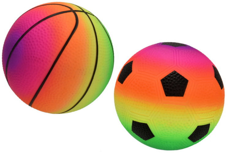 Get Active with our 5" PVC Fluorescent Deflated Sports Ball