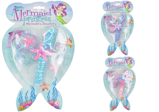 Get Enchanted with Our Mermaid Beauty Set 8pc - 3 Assorted | Dive into Glamour Today
